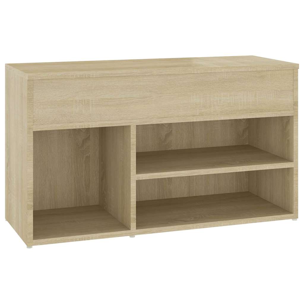 Jalatsipink, Sonoma tamm, 80 x 30 x 45 cm, tehispuit