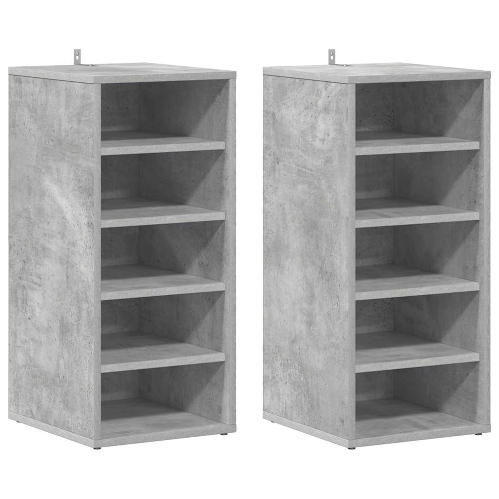 Kingakapid 2 tk, betoonhall, 31,5 x 35 x 70 cm, tehispuit