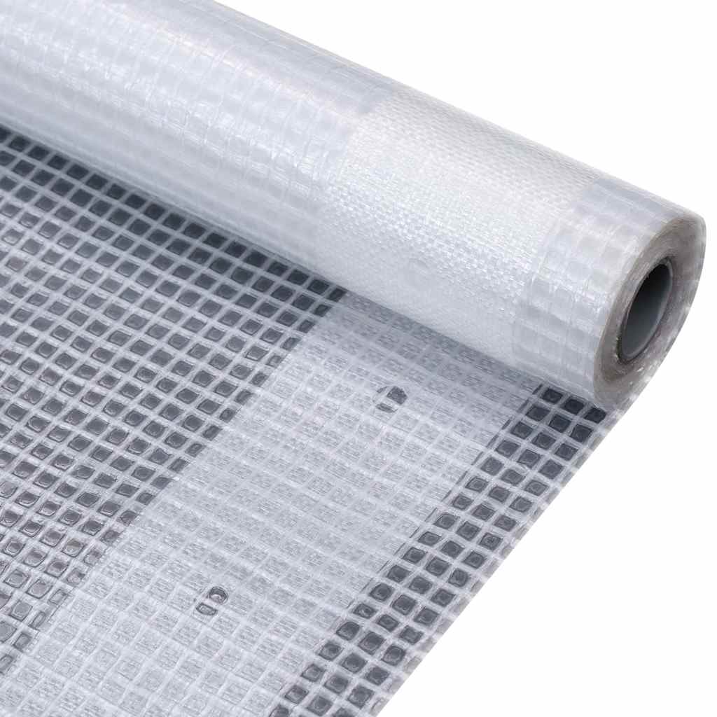 Leno presendid, 2 tk, 260 g/m² 1,5 x 5 m, valged
