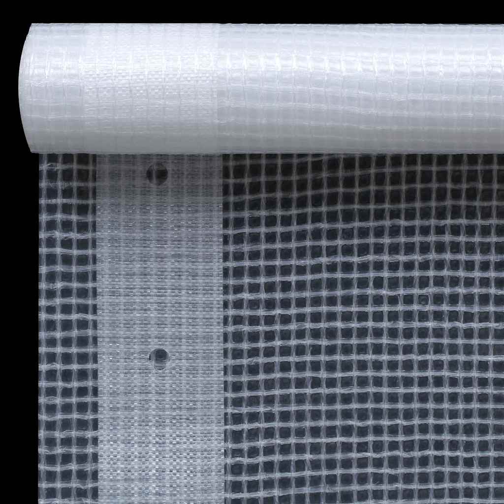 Leno presendid, 2 tk, 260 g/m² 1,5 x 5 m, valged