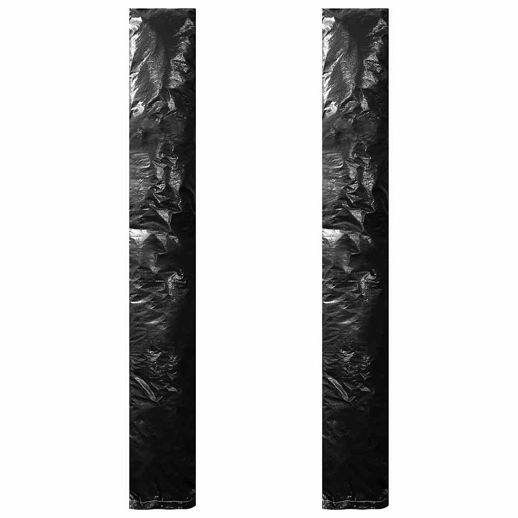 Päikesevarjukatted lukuga, 2 tk, PE 175 cm