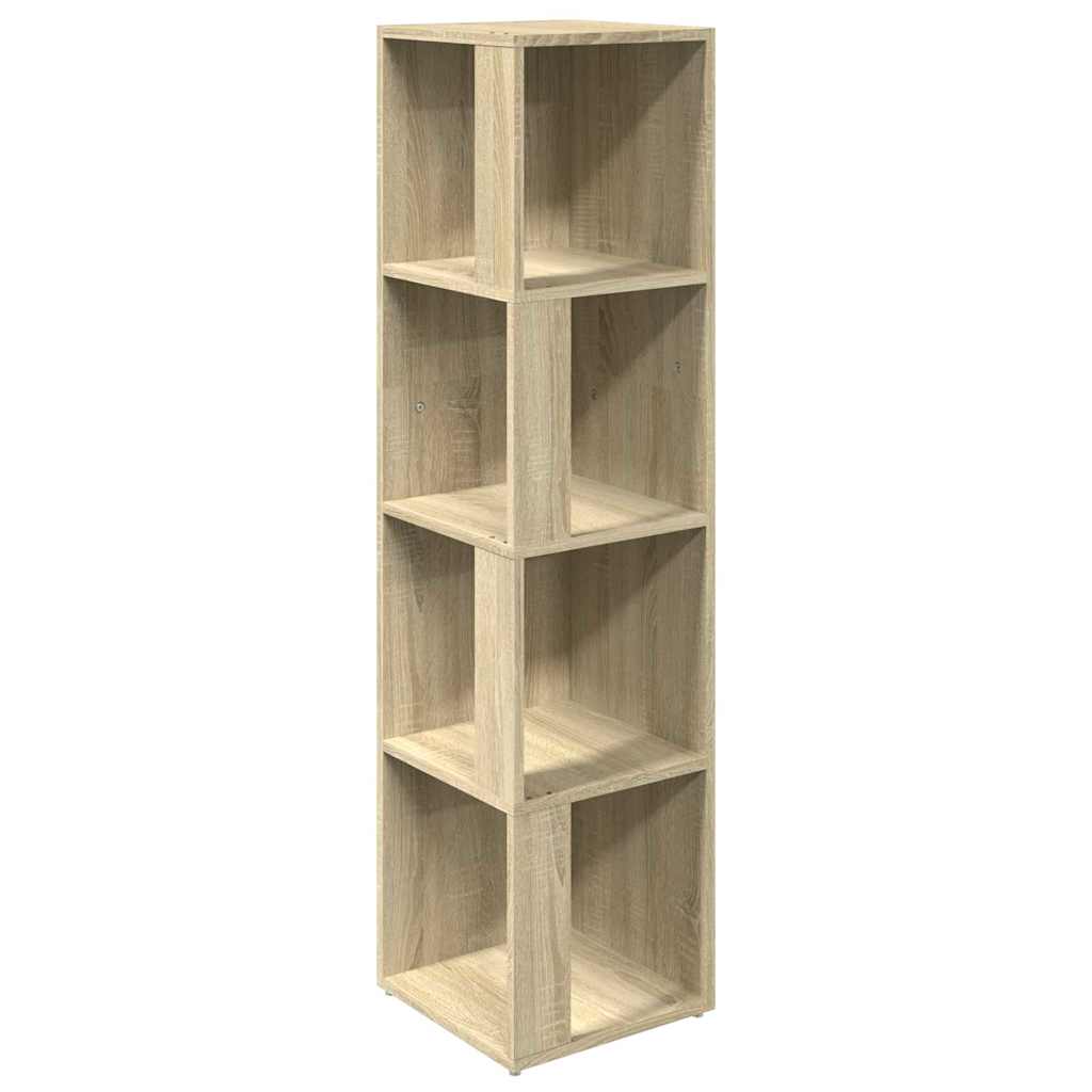 Nurgakapp, Sonoma tamm, 33 x 33 x 132 cm, puitlaastplaat