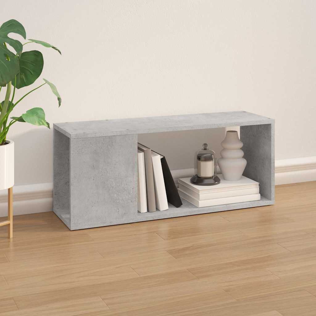 Telerikapp, betoon hall, 80 x 24 x 32 cm, puitlaastplaat