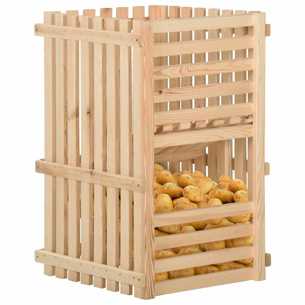Kartulikast, 50 x 50 x 80 cm, männipuit