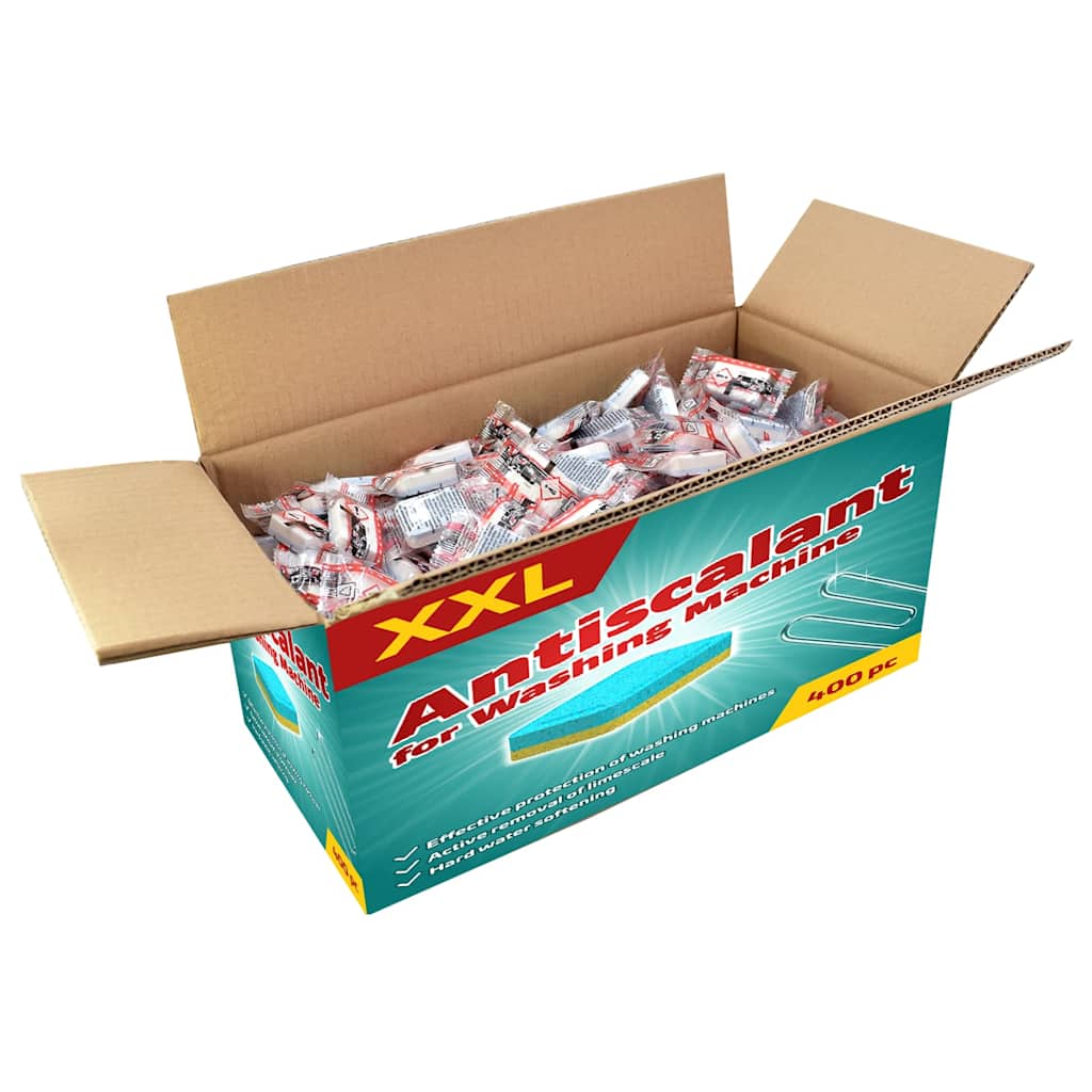 Pesumasina pesutabletid 400 tk, ennetab katlakivi ja mustust