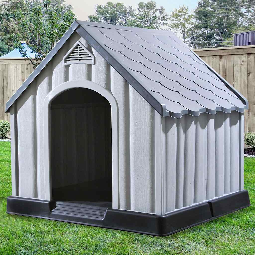 Koerakuut, 92 x 87 x 91 cm, hall, plast