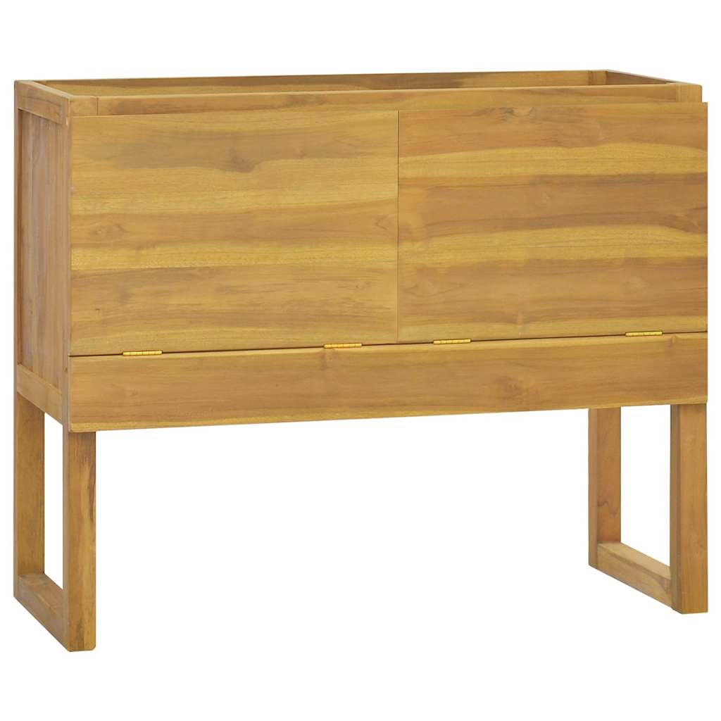 Vannitoakapp, 90 x 40 x 75,5 cm, tiikpuu