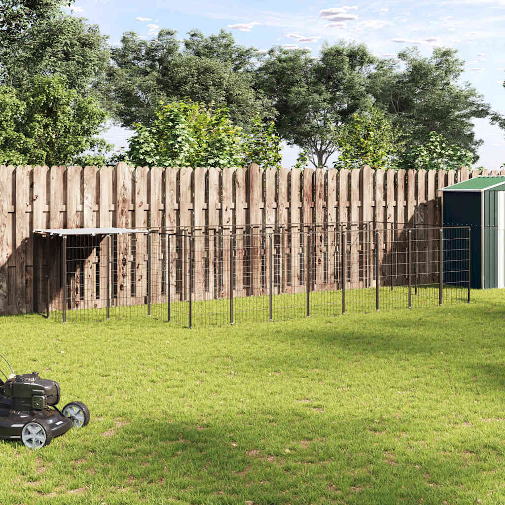 Koeraaedik, must, 10,89 m², teras