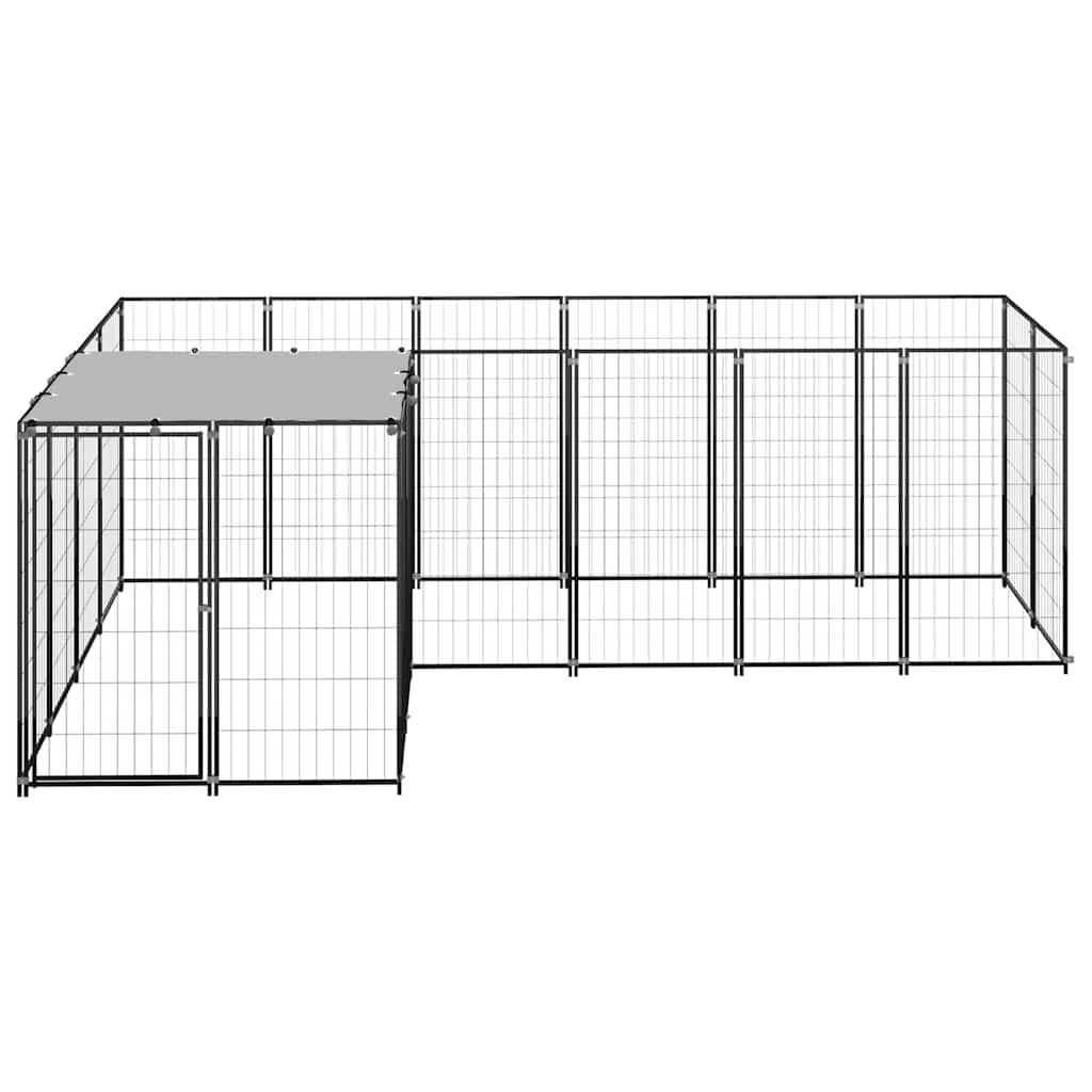 Koeraaedik, must, 4,84 m², teras