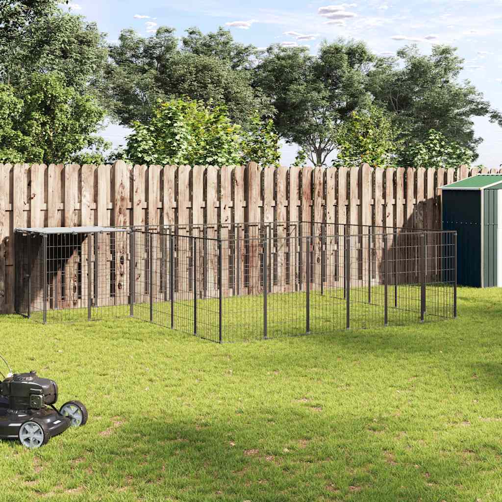 Koeraaedik, must, 12,1 m², teras