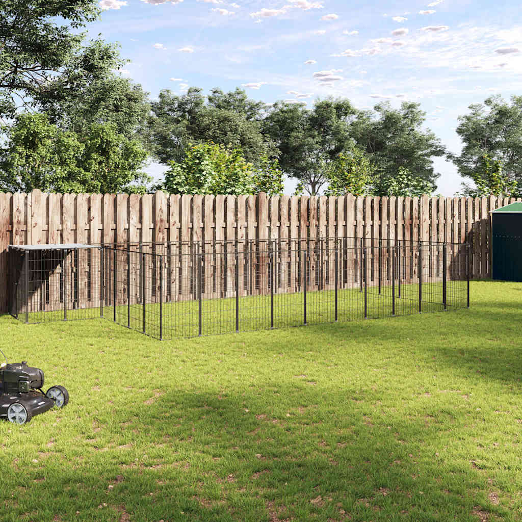 Koeraaedik, must, 19,36 m², teras
