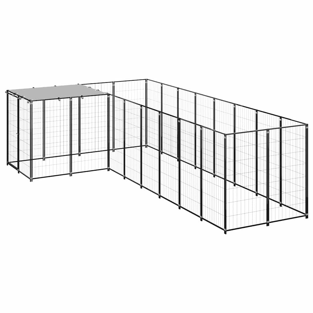 Koeraaedik, must, 6,05 m², teras