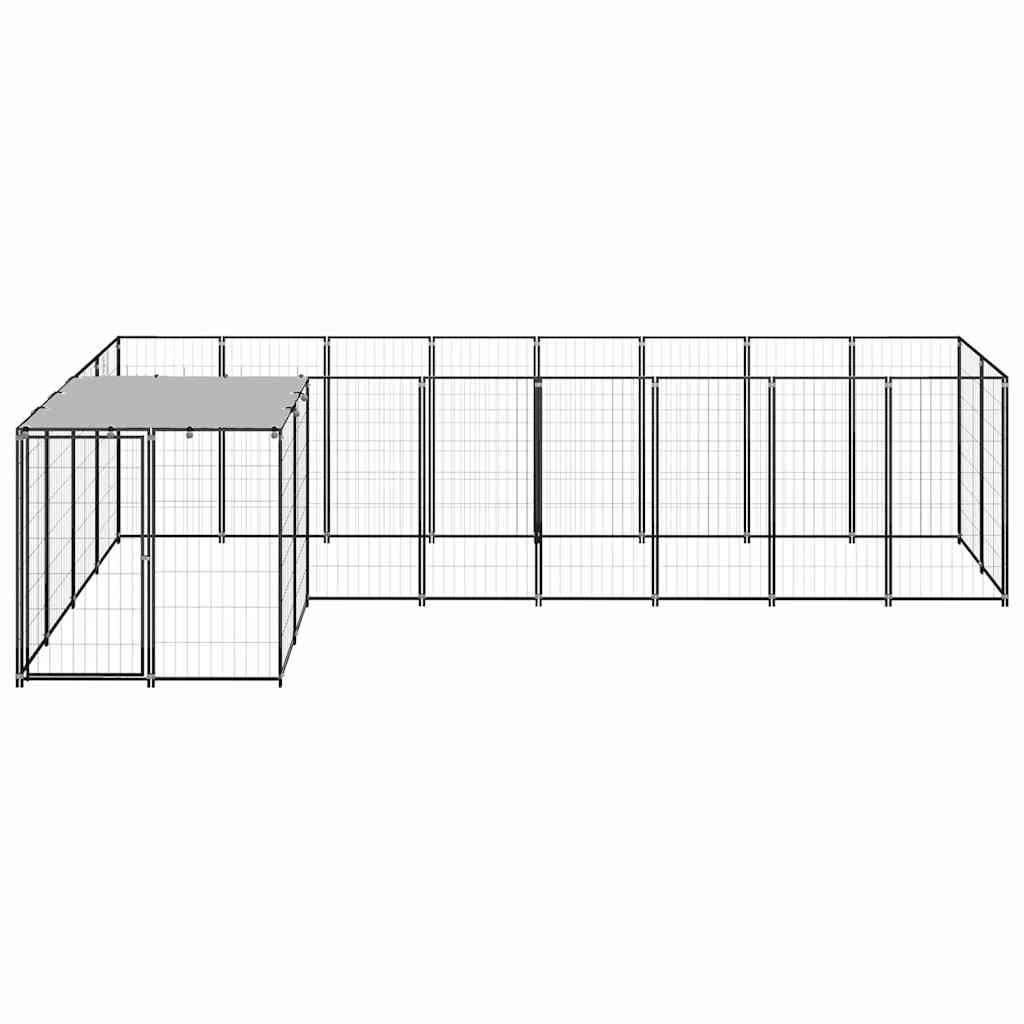 Koeraaedik, must, 6,05 m², teras