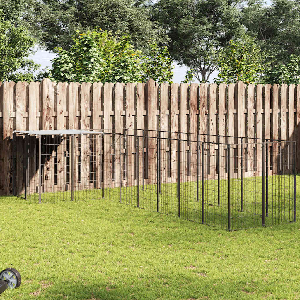 Koeraaedik, must, 6,05 m², teras