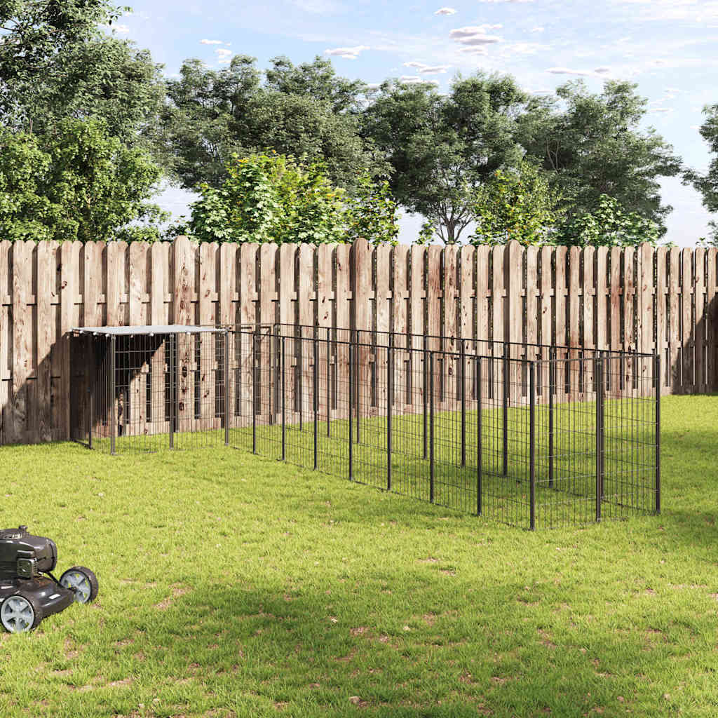 Koeraaedik, must, 7,26 m², teras