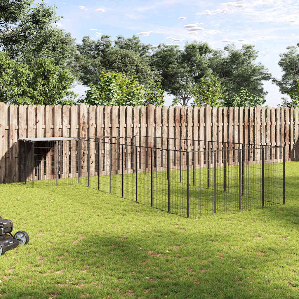 Koeraaedik, must, 13,31 m², teras