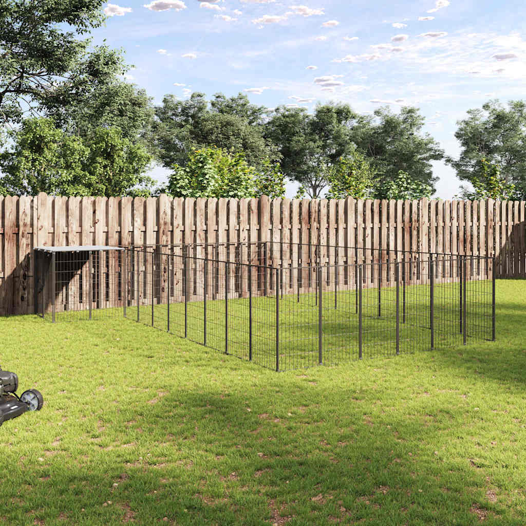 Koeraaedik, must, 19,36 m², teras
