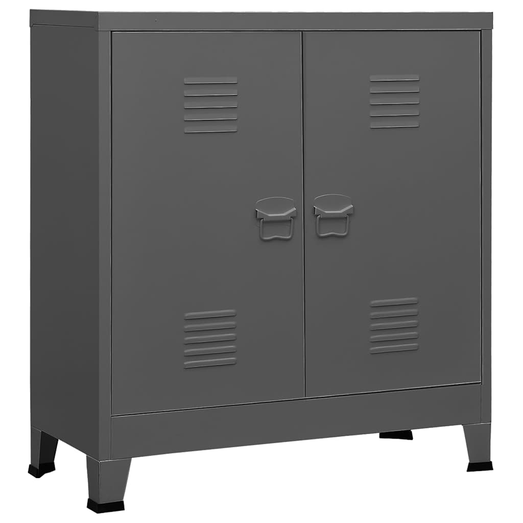 Tööstuslik hoiukirst antratsiit 90x40x100 cm teras