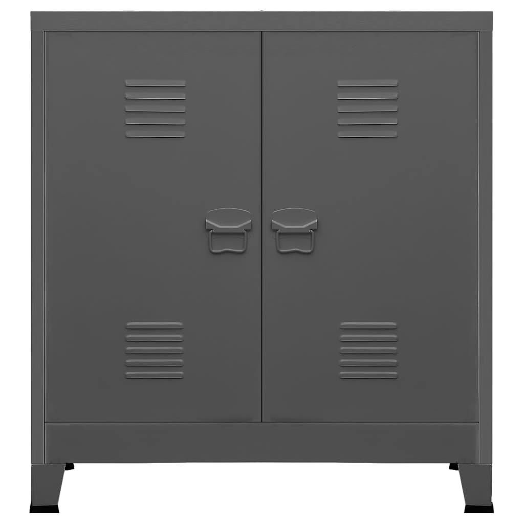 Tööstuslik hoiukirst antratsiit 90x40x100 cm teras