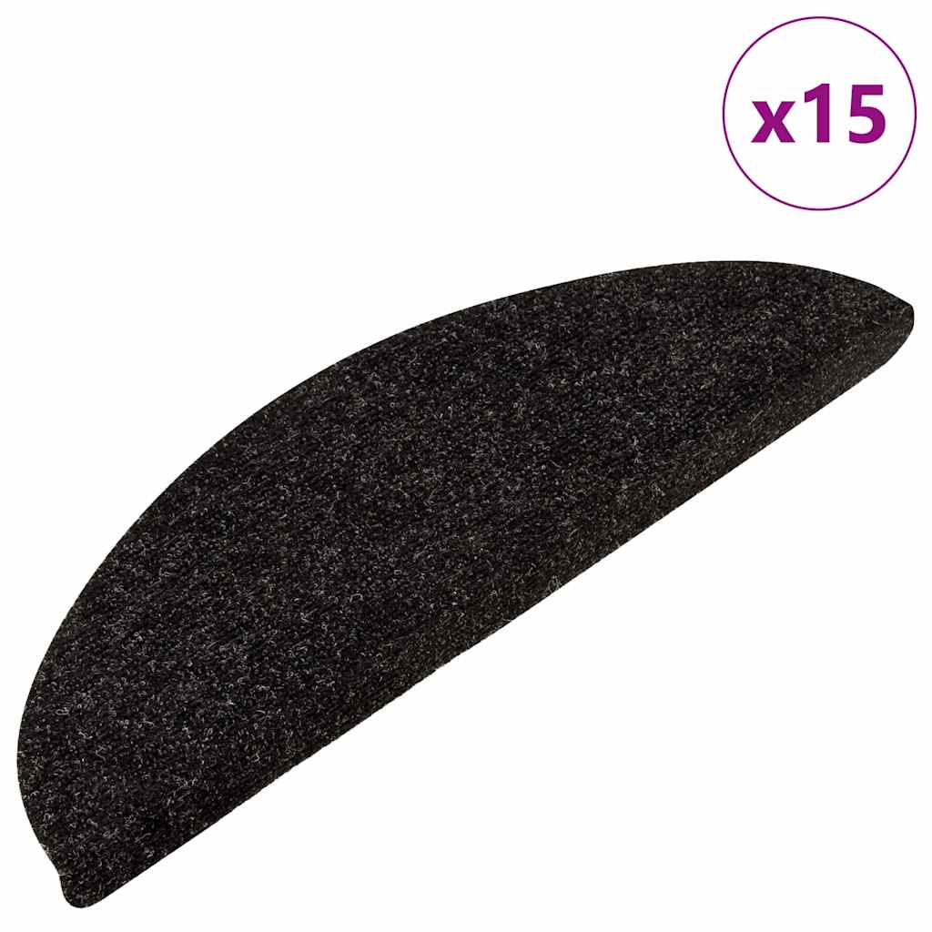 Isekleepuv trepivaip, 15 tk, 56x17x3 cm, antrasiithall
