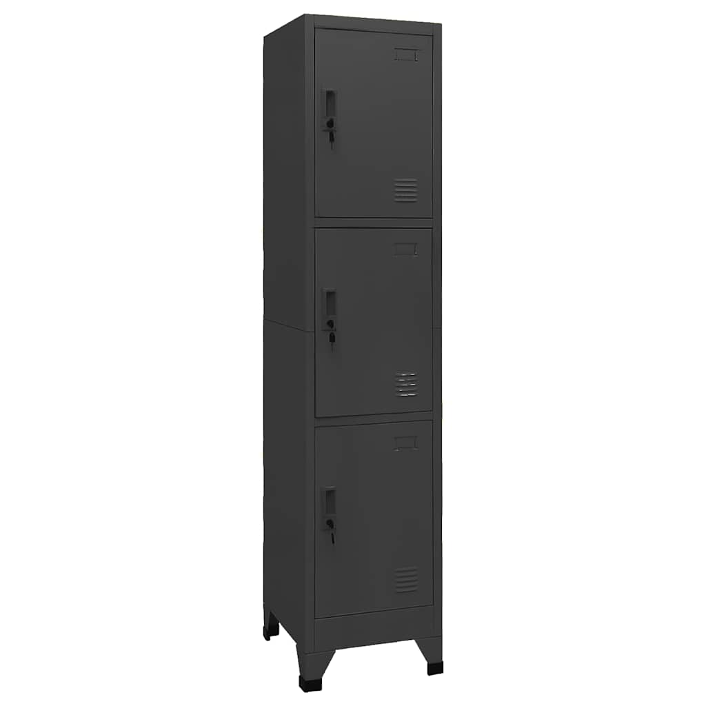 Lukustatav hoiukapp, antratsiithall, 38 x 45 x 180 cm, teras