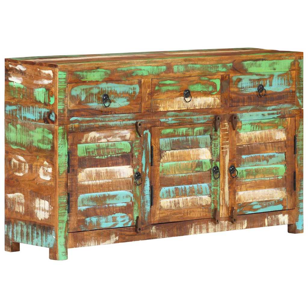 Puhvetkapp, 110x30x65 cm, toekas taaskasutatud puit