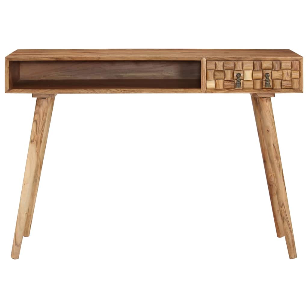 Kirjutuslaud 110x50x76 cm, toekas akaatsiapuit