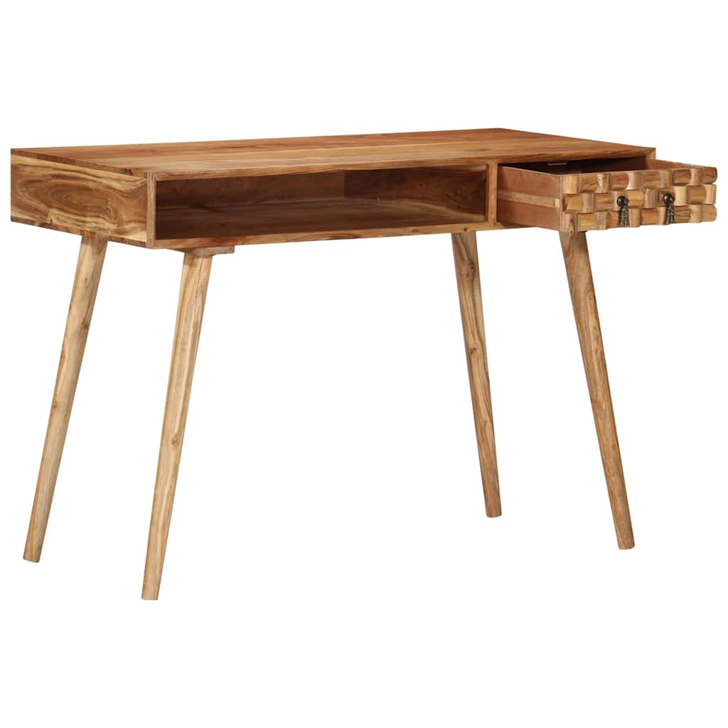 Kirjutuslaud 110x50x76 cm, toekas akaatsiapuit