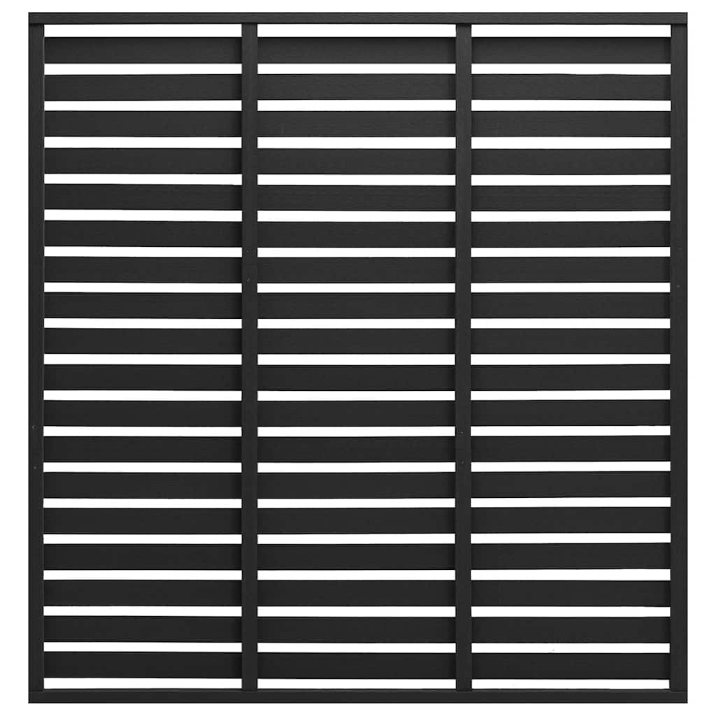 Aiapaneel, WPC, 180 x 180 cm, must