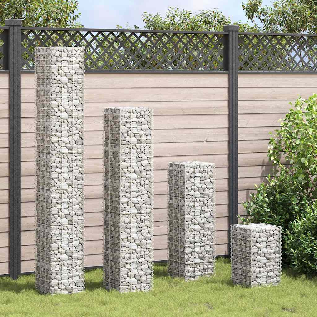 Gabioon taimelavad 4 tk, 30x30x50/100/150/200 cm, raud