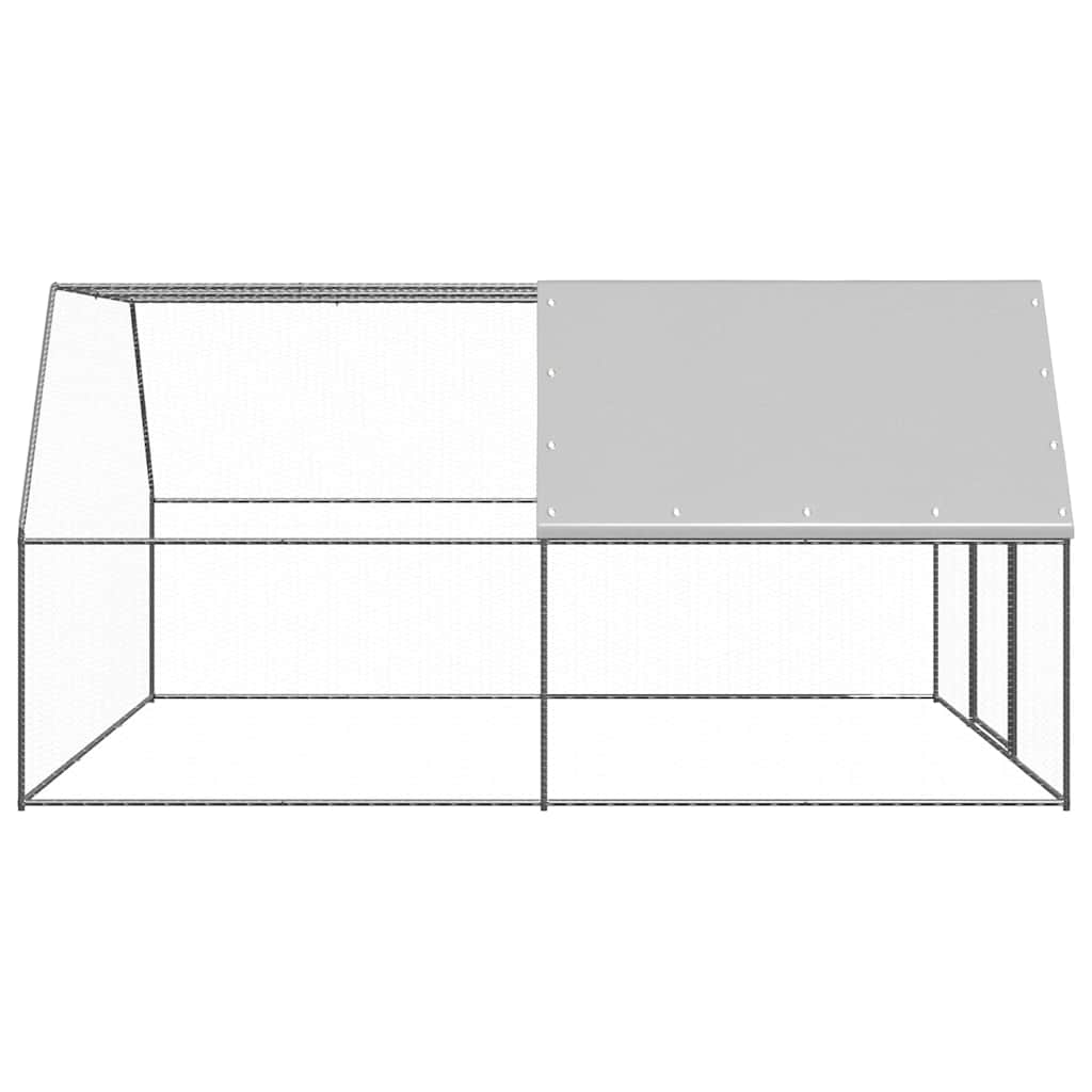 Kanapuur, 3 x 4 x 2 m, tsingitud teras
