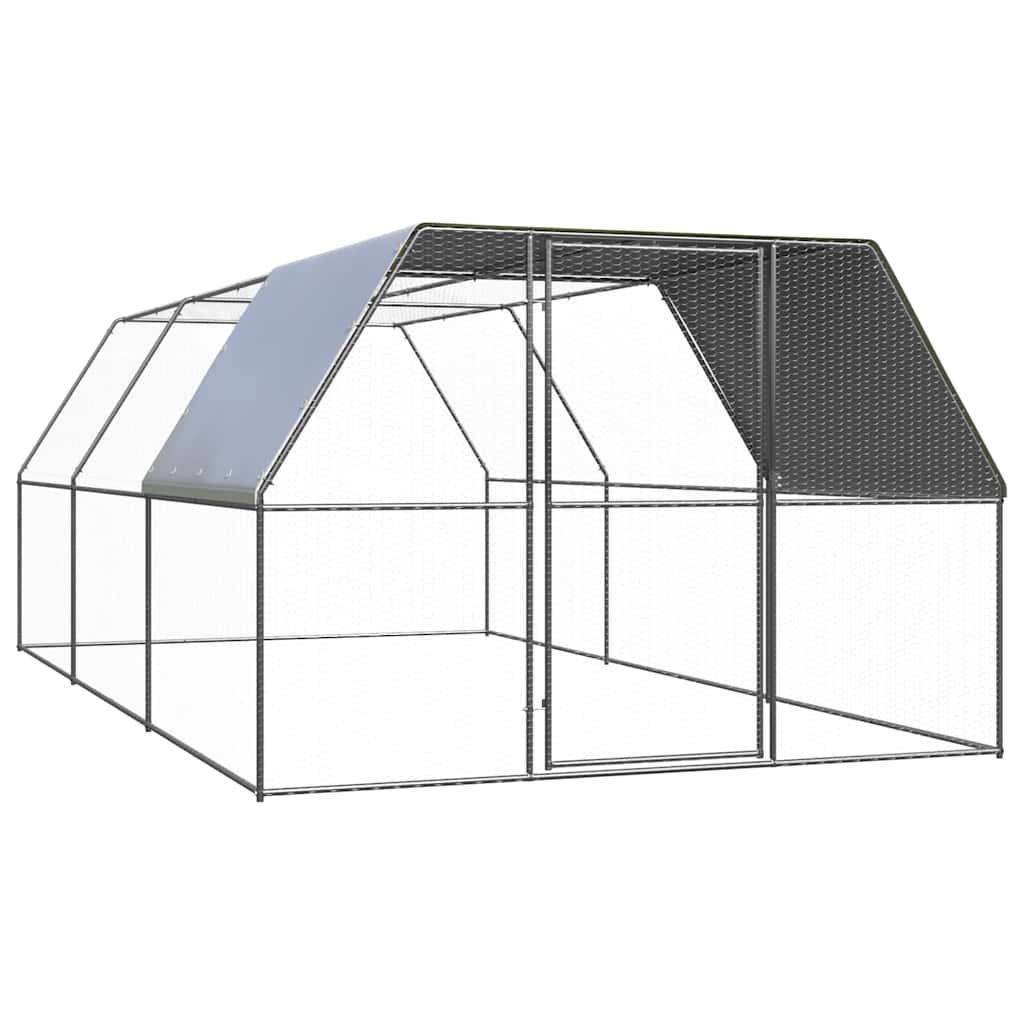 Kanapuur, 3 x 6 x 2 m, tsingitud teras