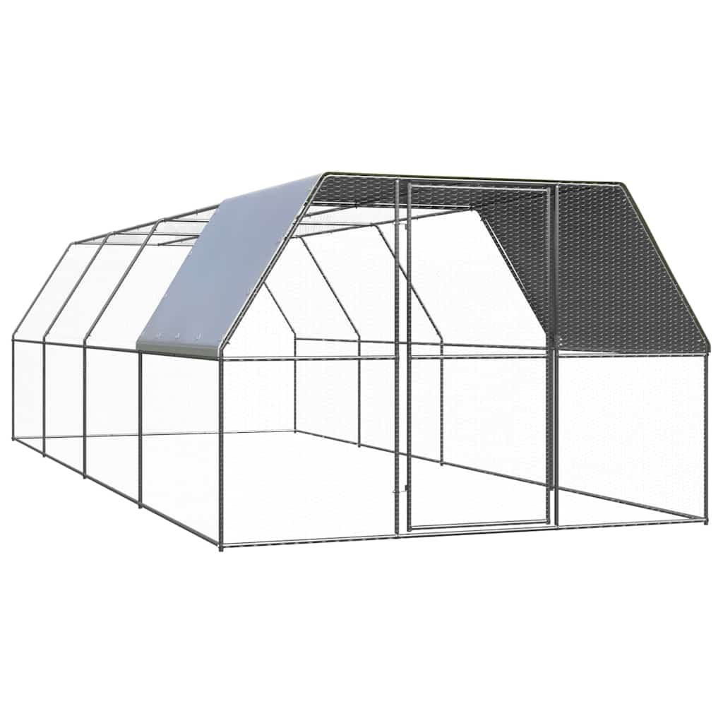 Kanapuur, 3 x 8 x 2 m, tsingitud teras