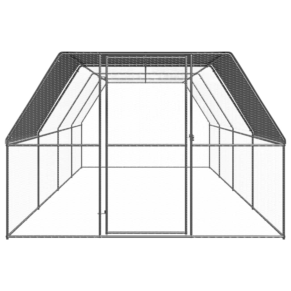 Kanapuur, 3 x 8 x 2 m, tsingitud teras