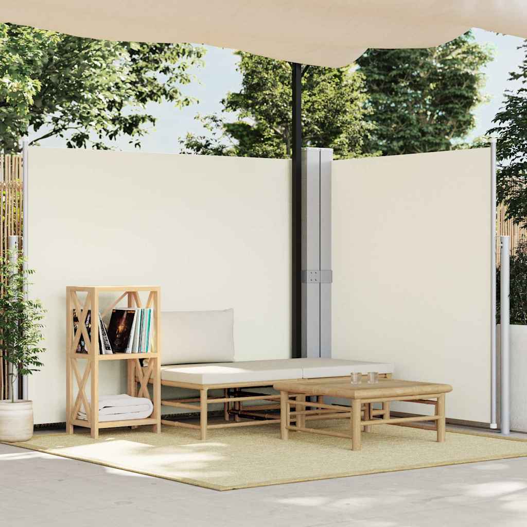 Lahtitõmmatav külgsein, 180 x 600 cm, kreemjasvalge