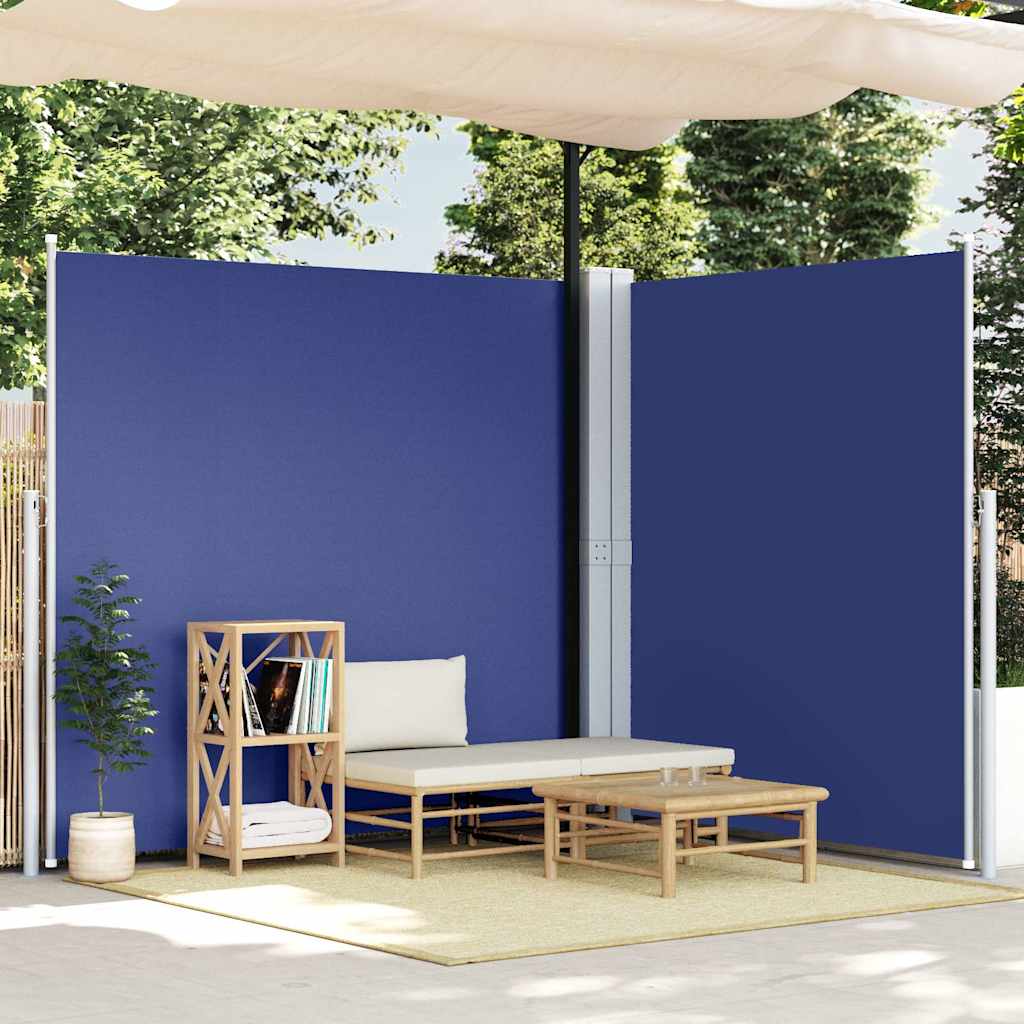Lahtitõmmatav külgsein sinine 200 x 600 cm
