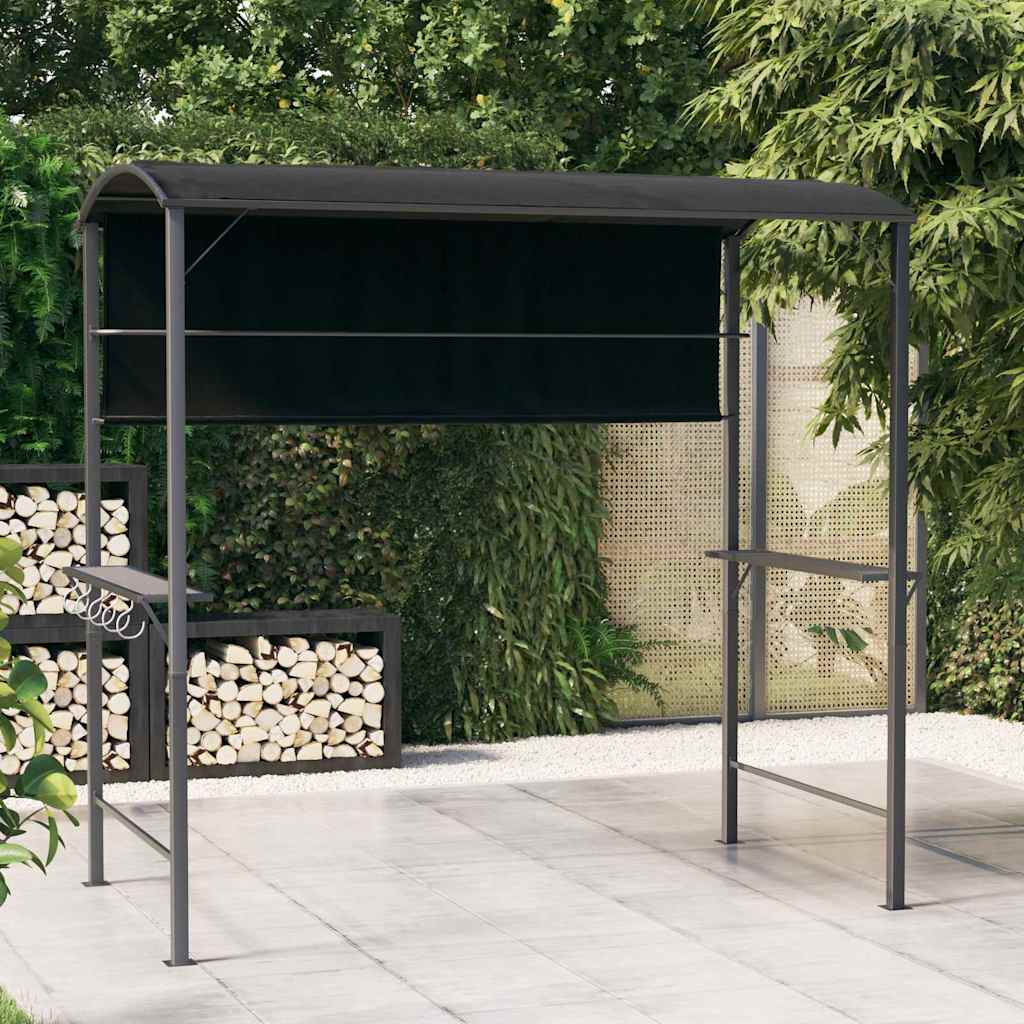 Varjualune katusega 220x110x200 cm, antratsiithall