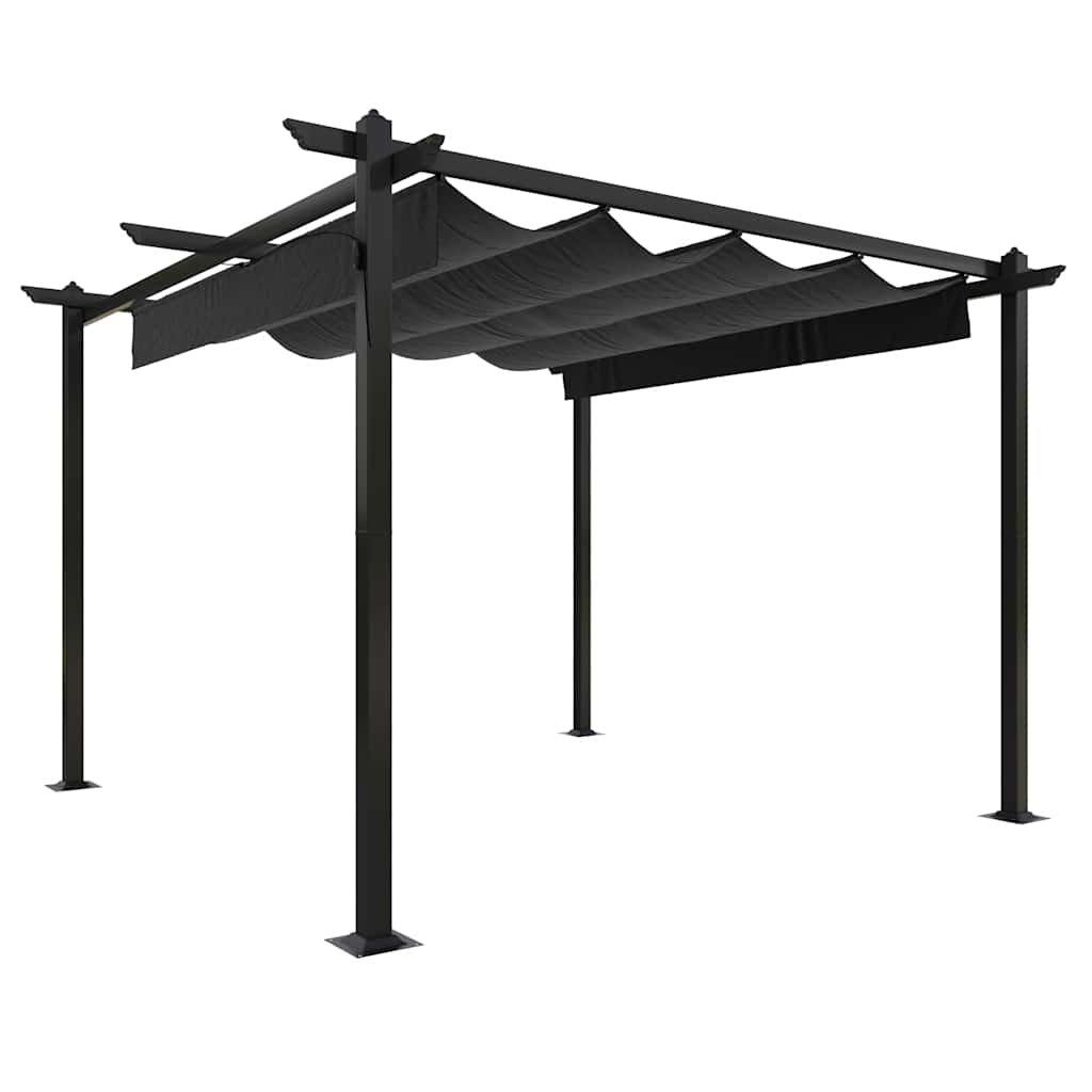 Aia varjualune eemaldatava katusega, 3 x 3 m, antratsiithall