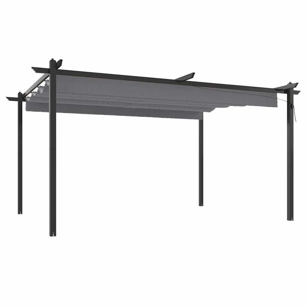 Aia varjualune eemaldatava katusega, 4 x 3 m, antratsiithall