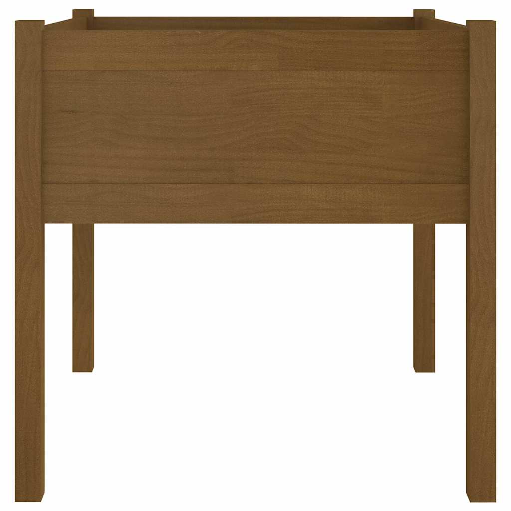 Aia taimekast, meepruun 70x70x70 cm, toekas männipuit