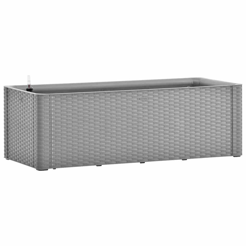 Peenrakast kastmissüsteemiga, hall, 100x43x33 cm