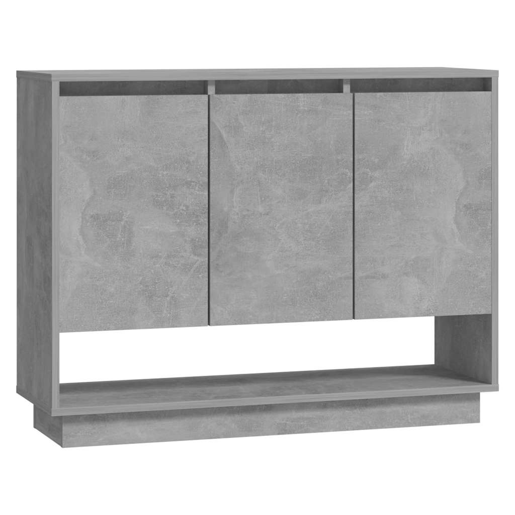 Puhvetkapp, betoonhall, 97x31x75 cm, puitlaastplaat