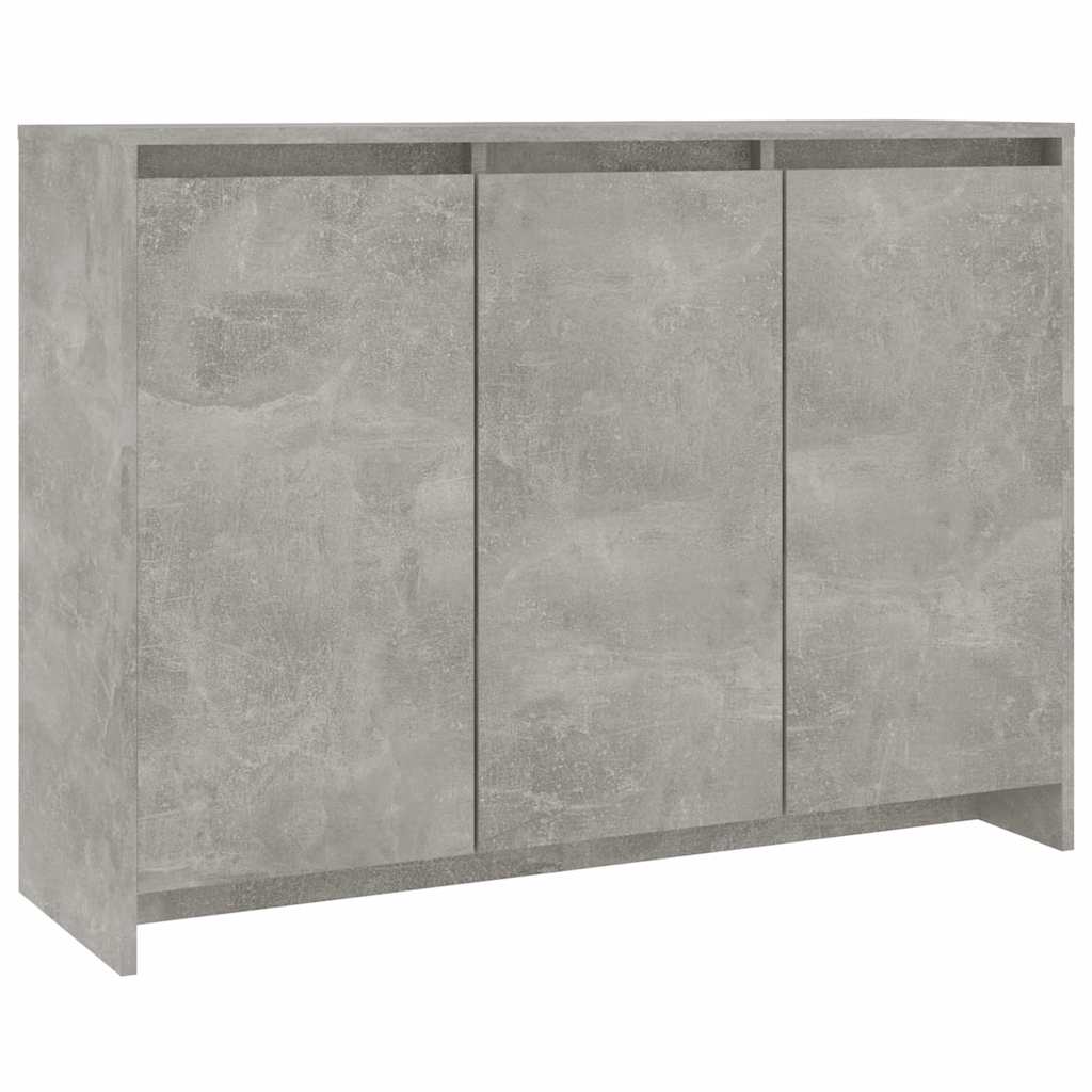 Puhvetkapp, betoonhall, 102x33x75 cm, tehispuit