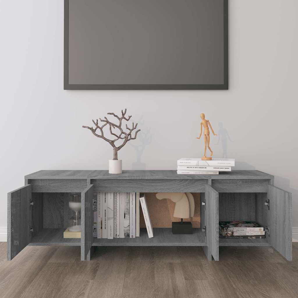 Telerikapp, hall Sonoma, 120x30x40,5 cm, tehispuit