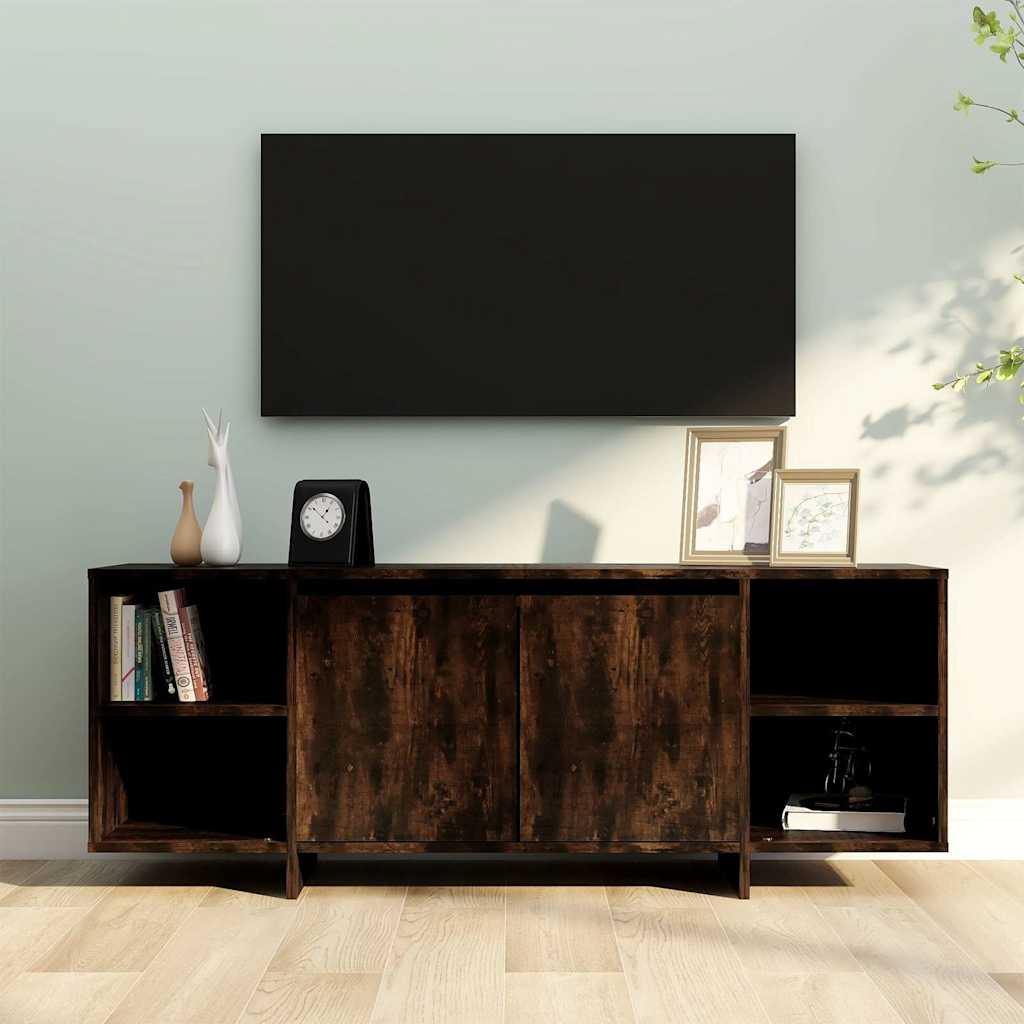 Telerialus, suitsutatud tamm, 130 x 35 x 50 cm, puitlaastplaat