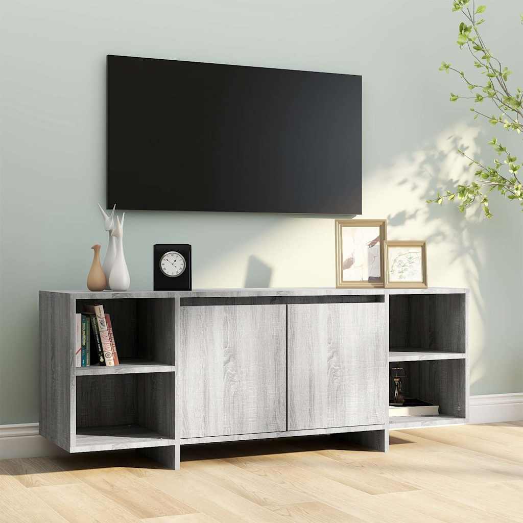 Telerialus, hall Sonoma tamm, 130 x 35 x 50 cm, puitlaastplaat