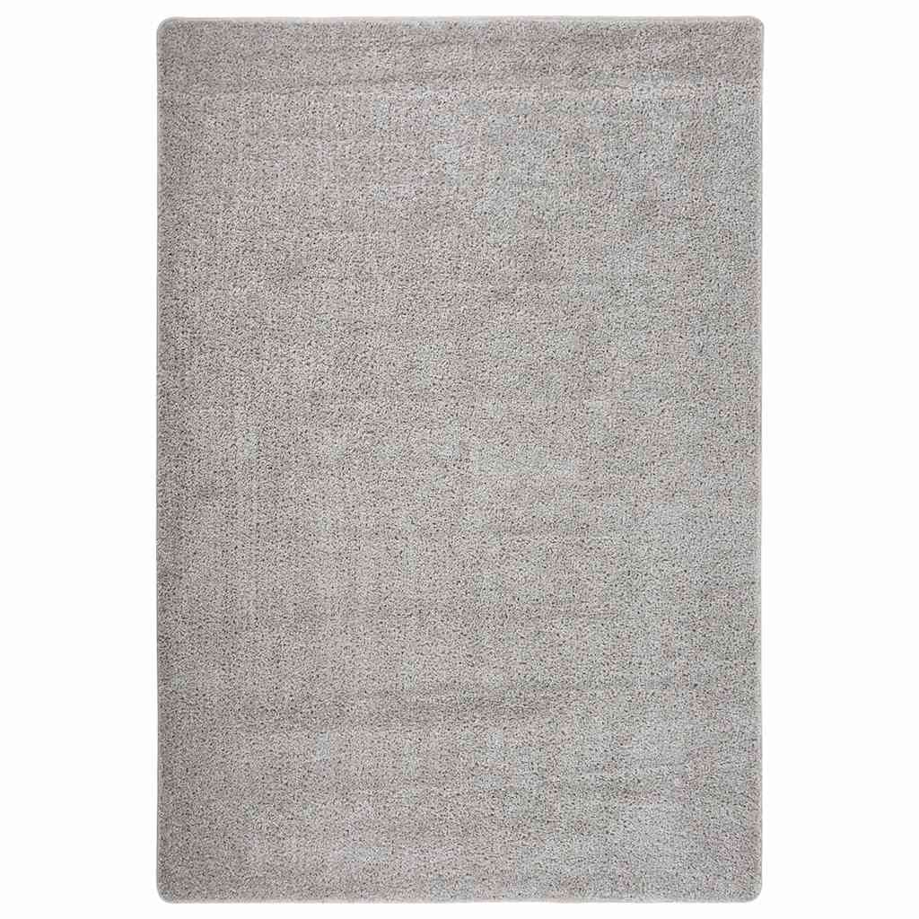 Karvane vaip, helehall, 120 x 170 cm, libisemiskindel