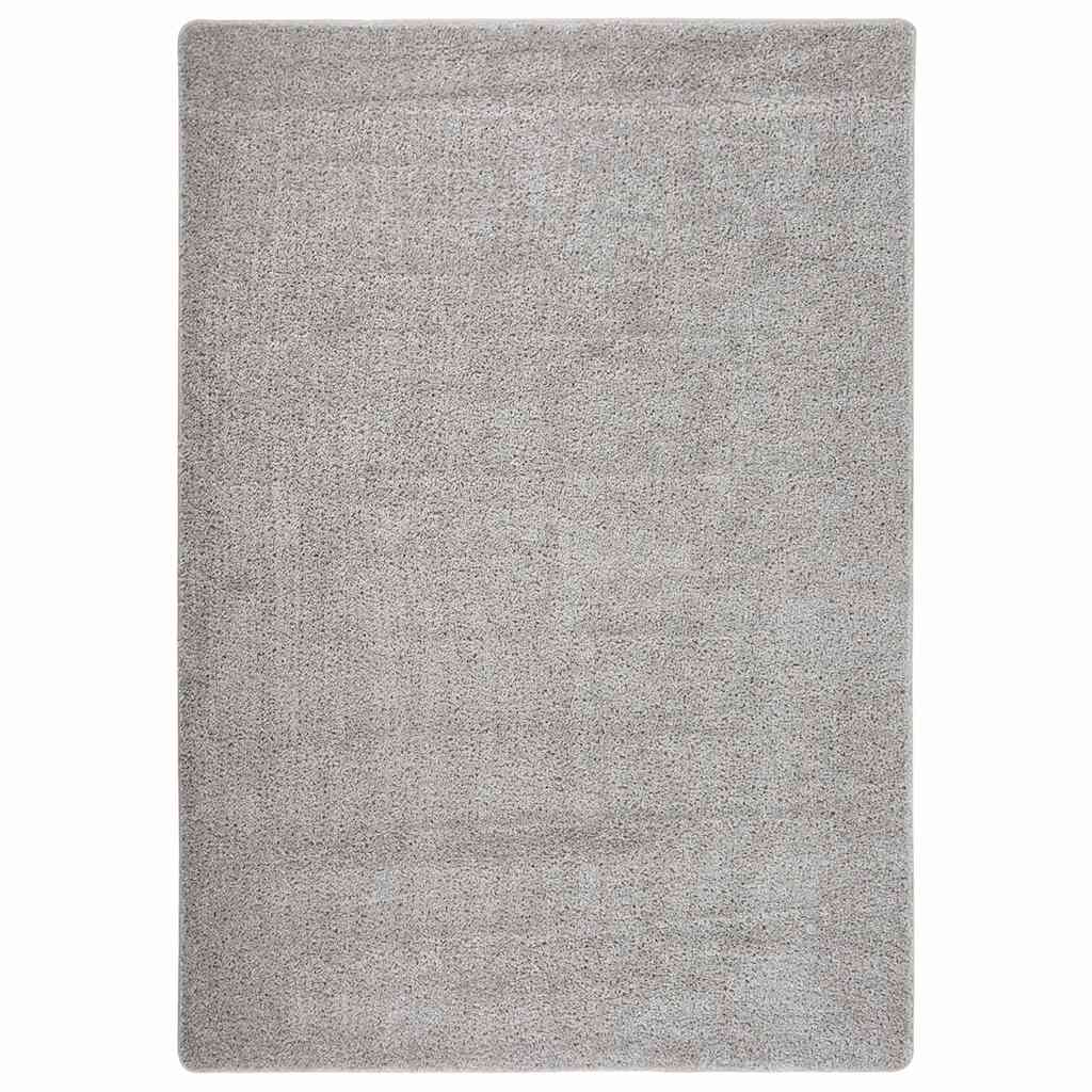 Karvane vaip, helehall, 160 x 230 cm, libisemiskindel