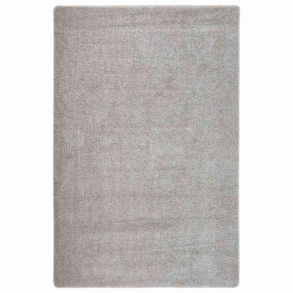 Karvane vaip, helehall, 200 x 290 cm, libisemiskindel