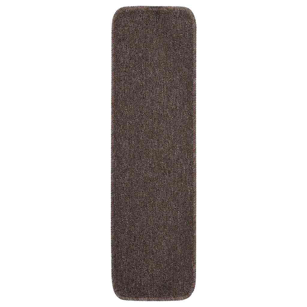 Libisemisvastased trepimatid 15 tk 75x20 cm pruun ristkülik
